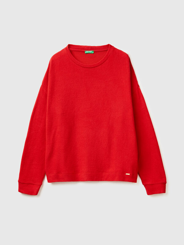 Μπλούζα από θερμό ελαστικό βαμβάκι Γυναικεία