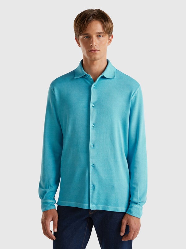 Shirt in pure cotton Men