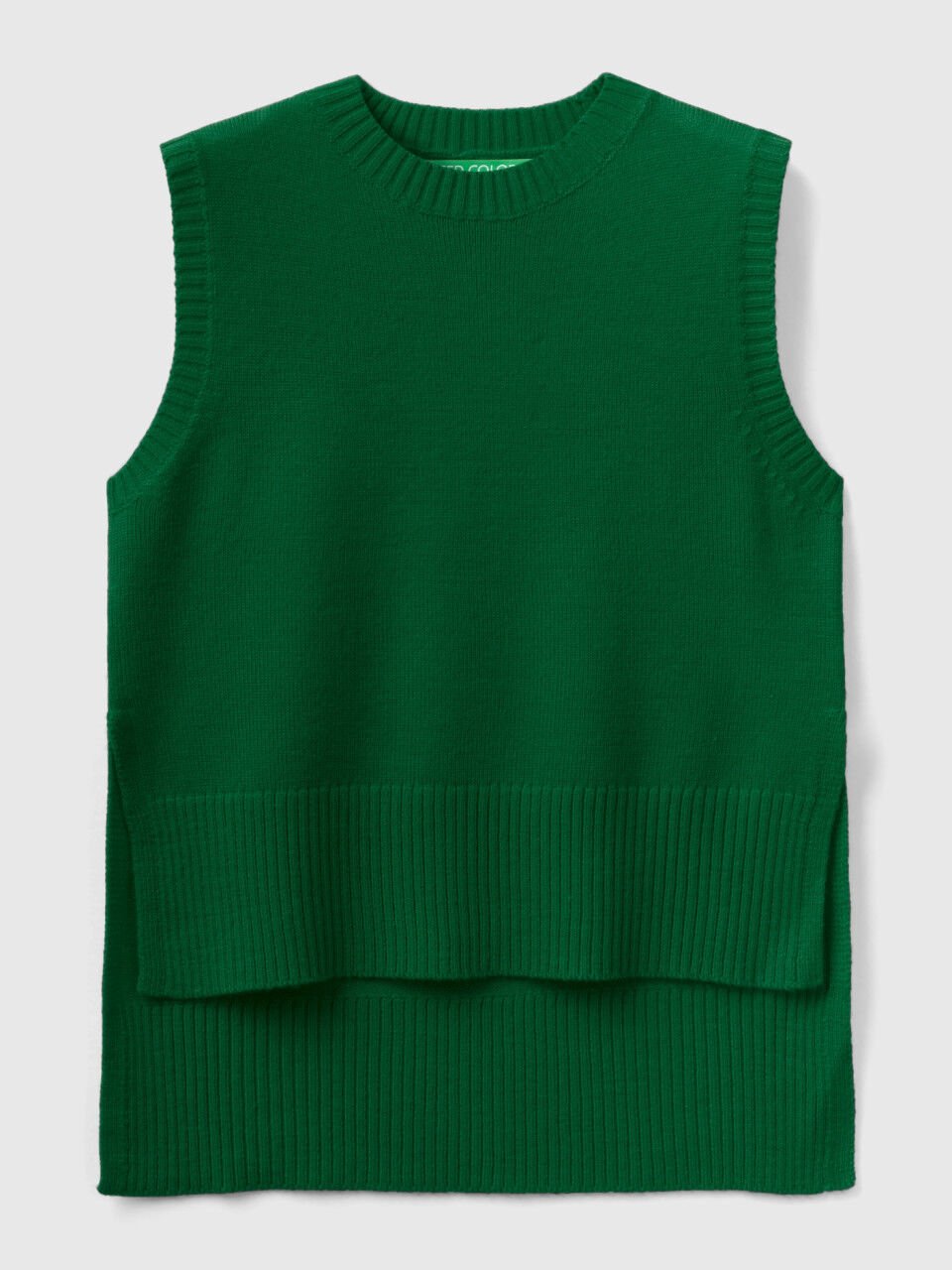 Wollen vest clearance dames benetton
