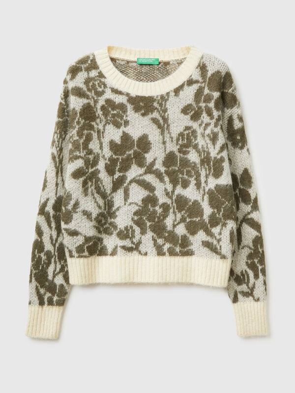 Sweater with floral pattern Women