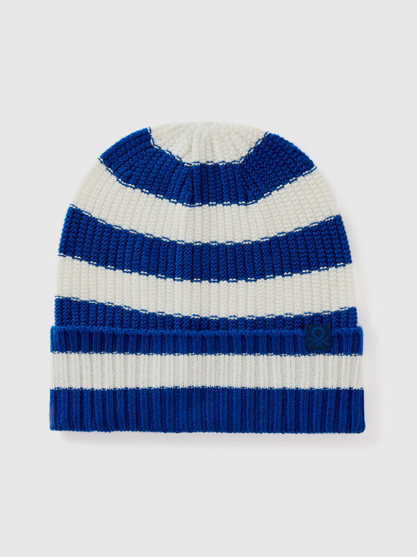 Striped knit hat Junior Boy