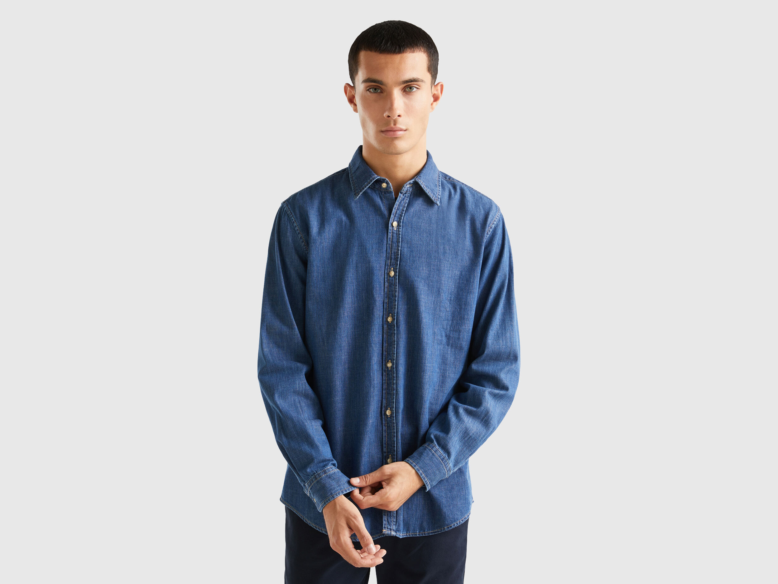 Jean blue outlet shirt