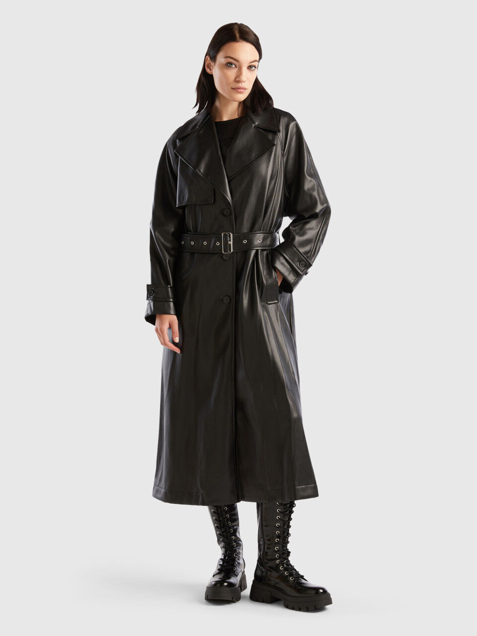 Trench benetton femme store