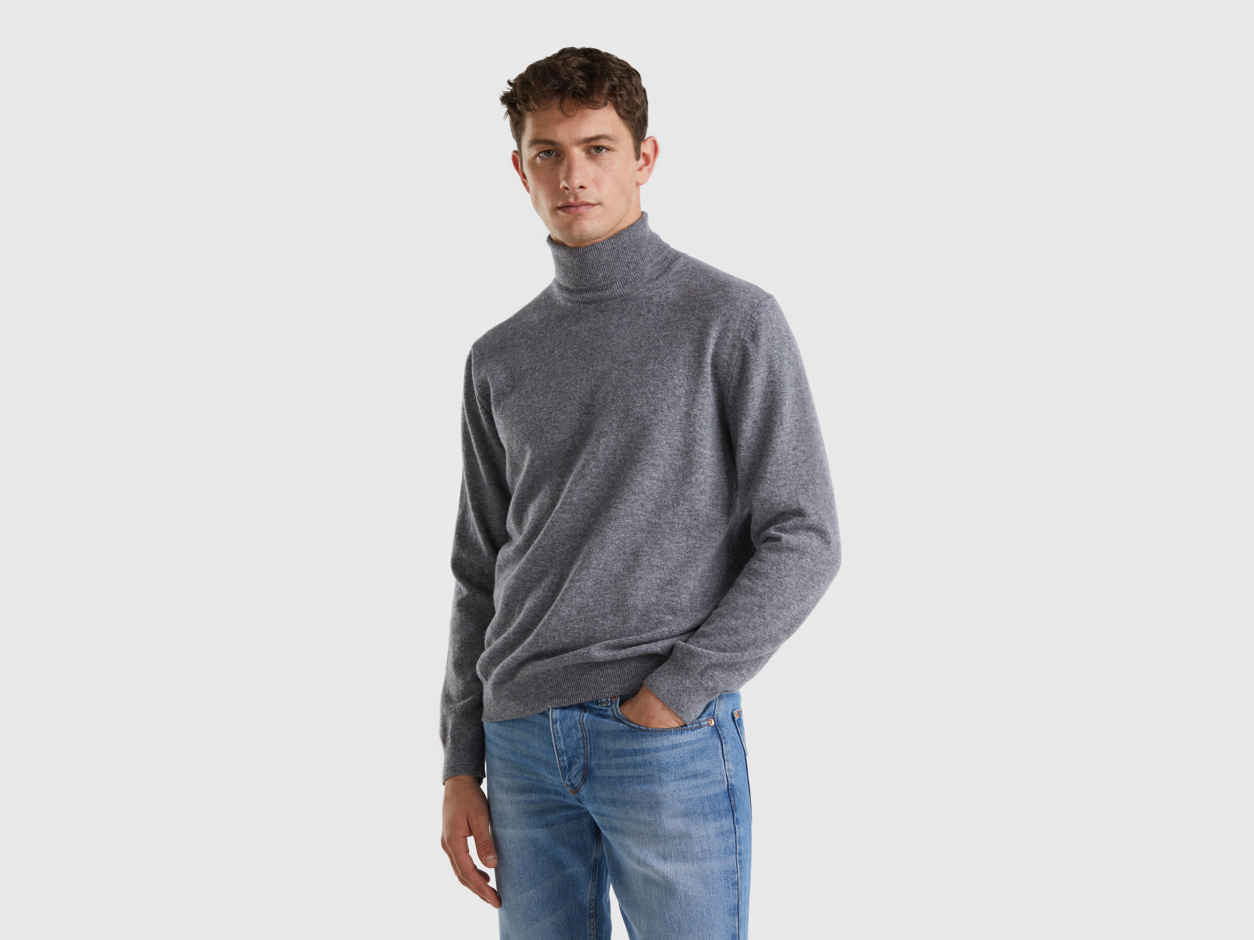 Dark grey turtleneck mens new arrivals