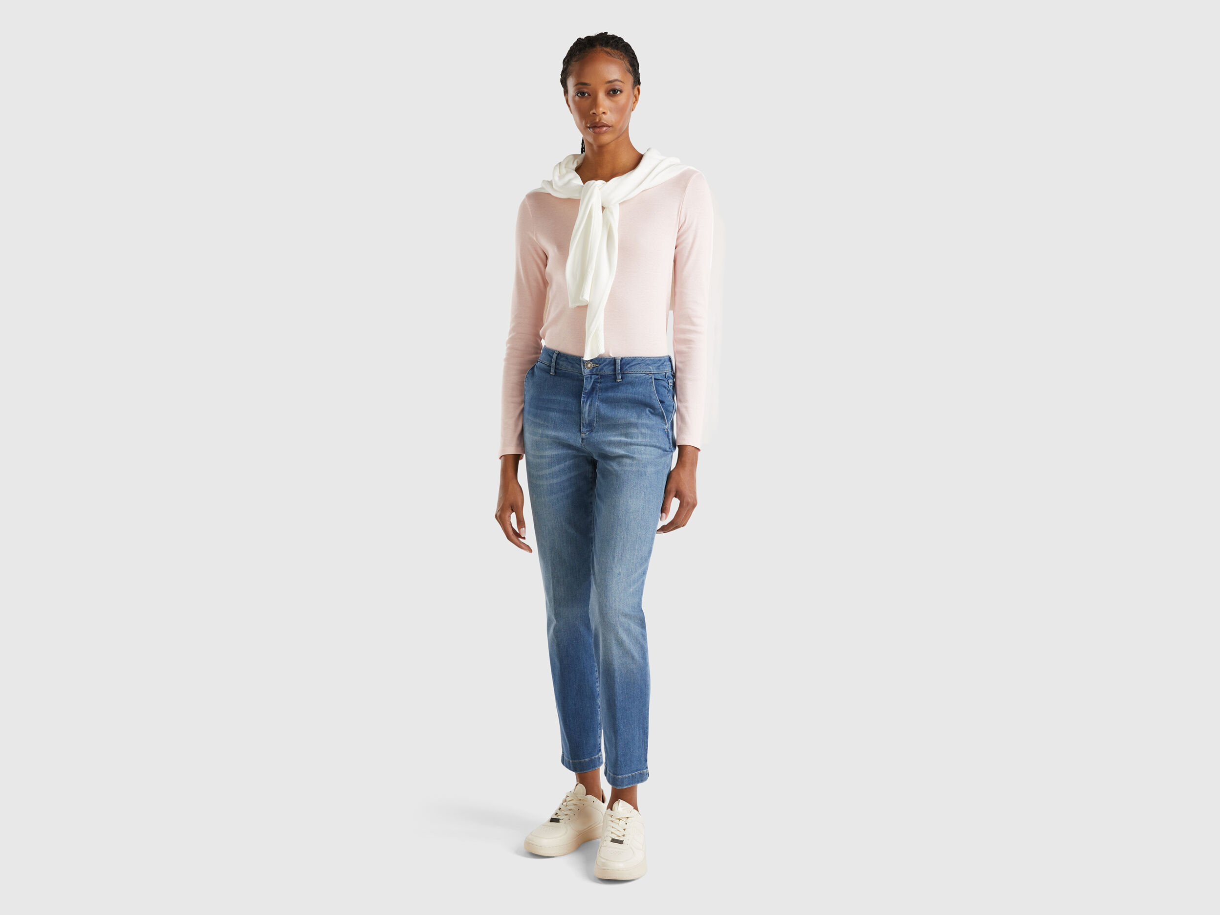 Jeans chino donna deals