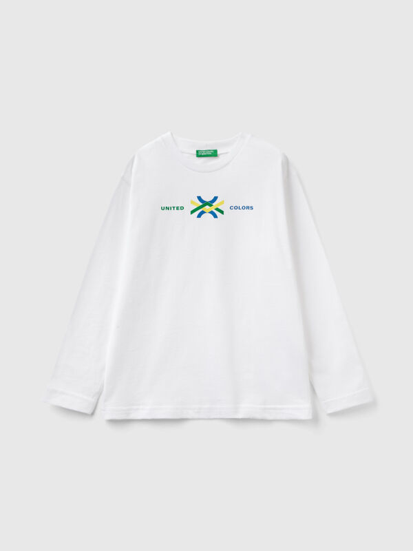 Long sleeve organic cotton t-shirt Junior Boy
