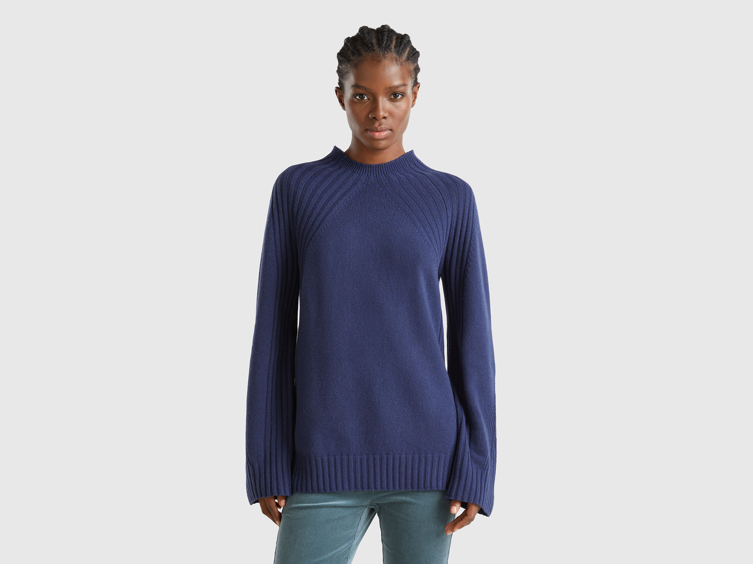 Women s High Neck Sweaters New Collection Benetton