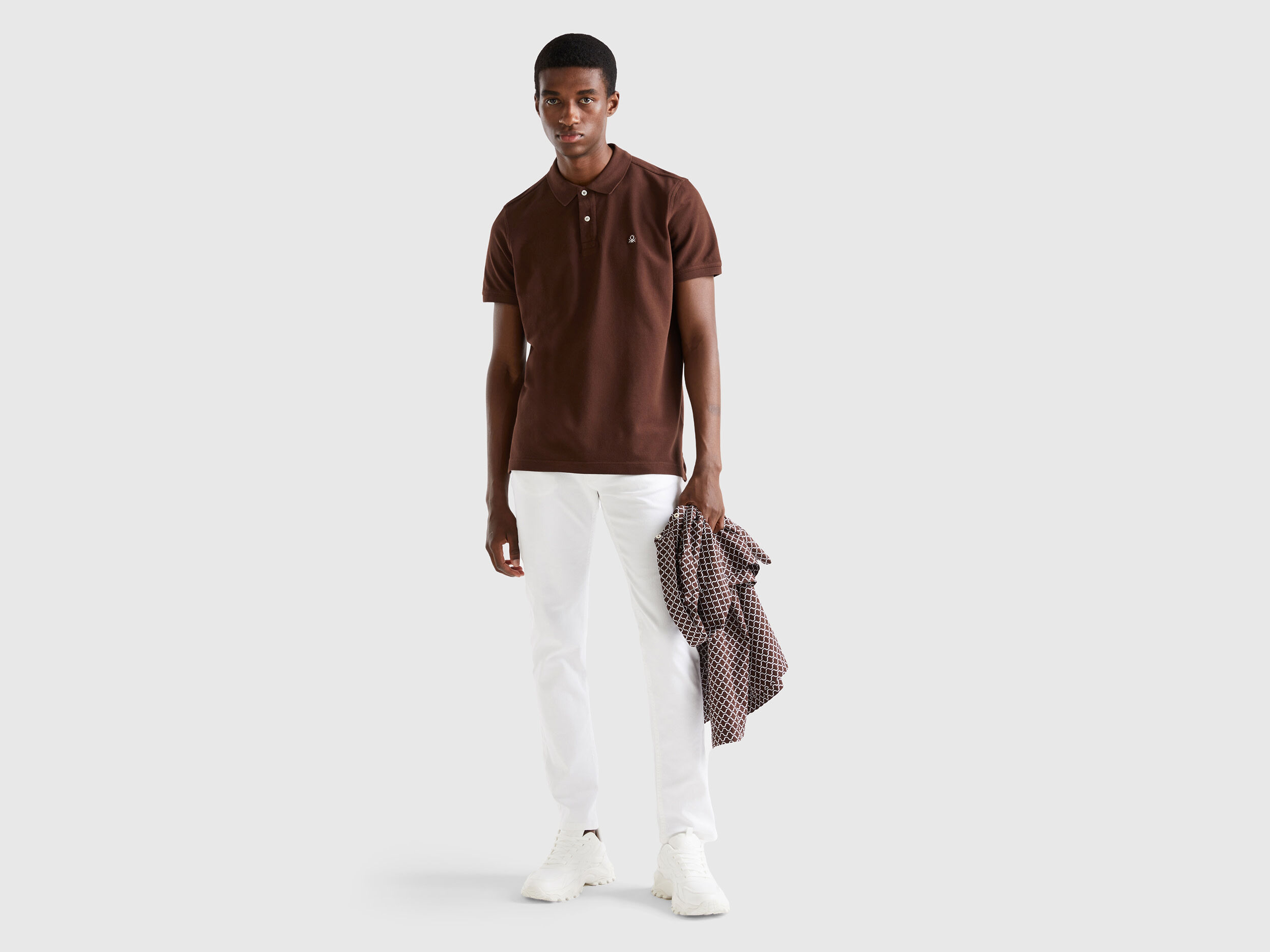 Dark sale brown polo