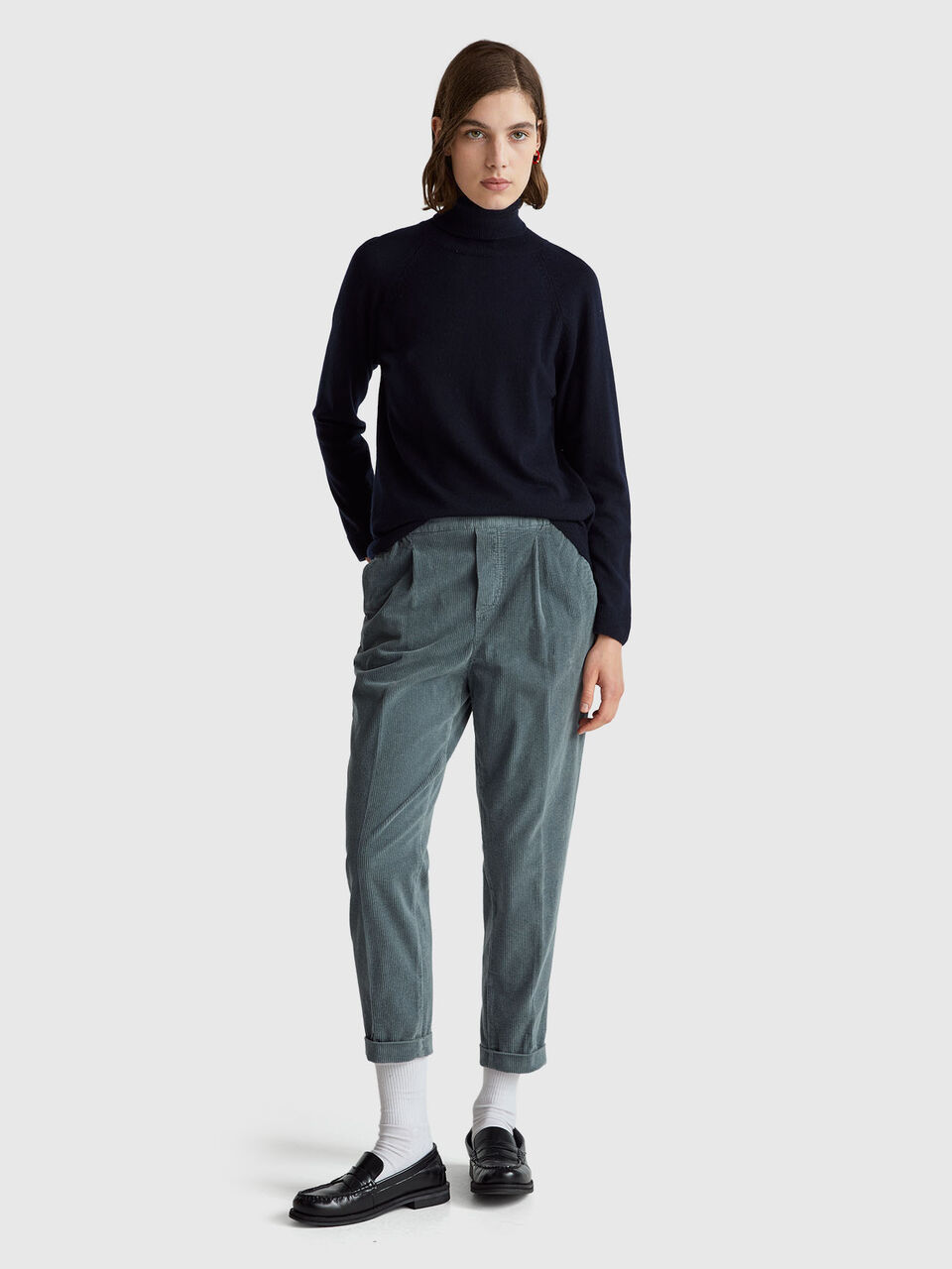 TURTLE NECK SWEATER Women image number null