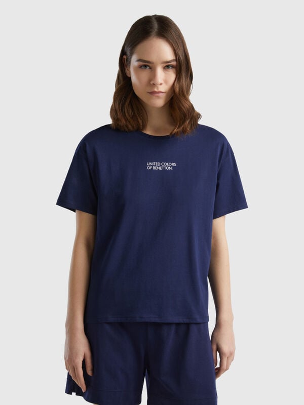 Μπλούζα κοντομάνικη με λογότυπο Γυναικεία