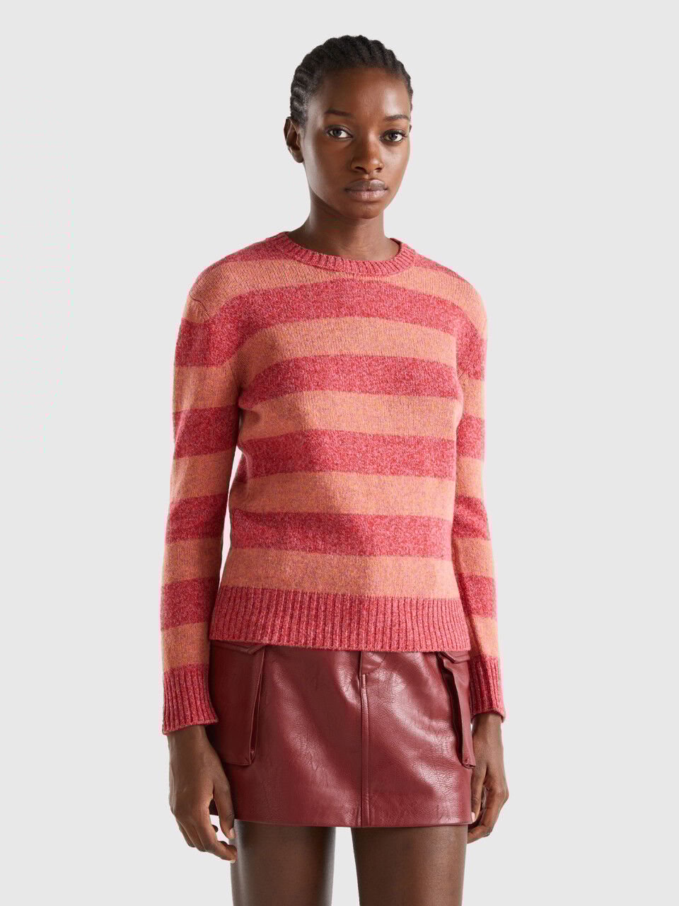 Heavy Jumpers New Collection 2024 Benetton