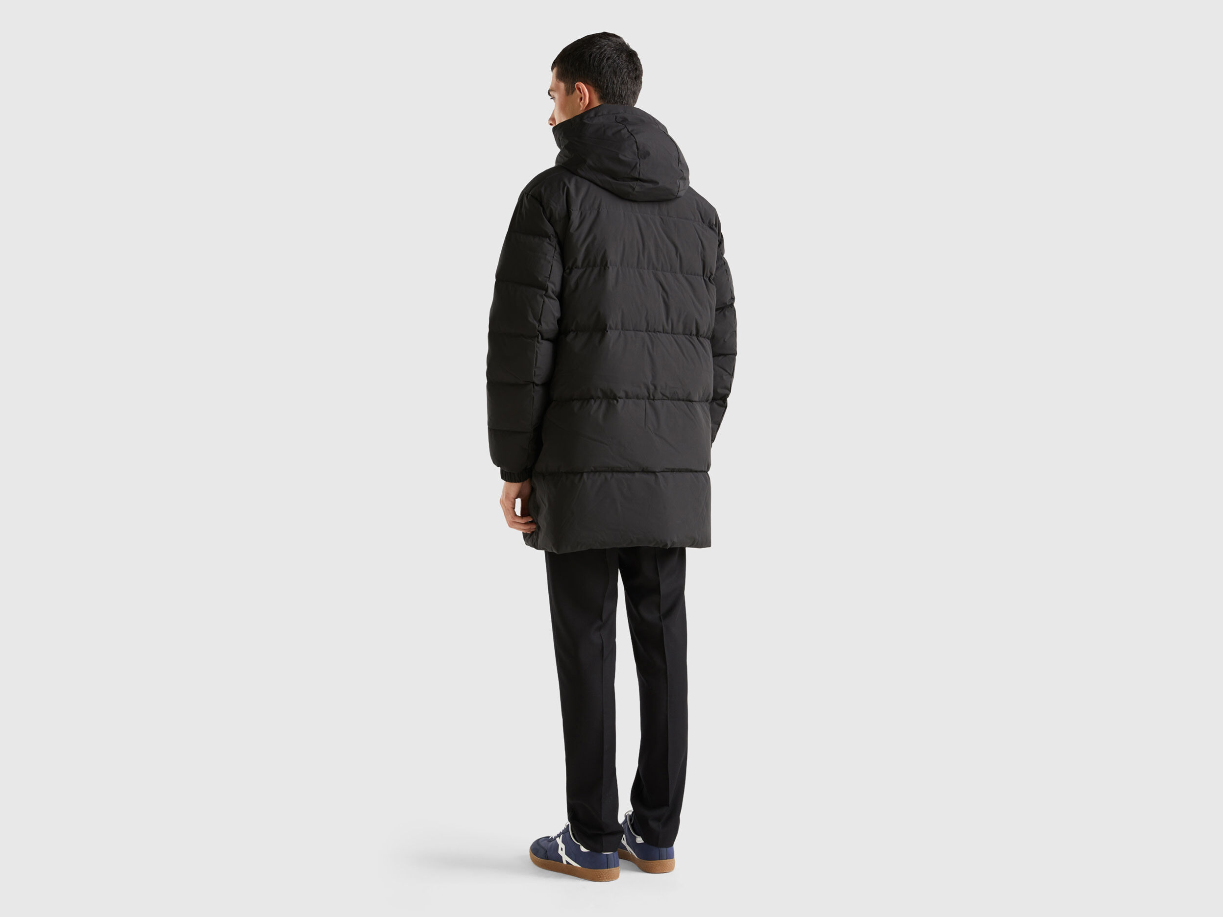 Feather padded jacket best sale