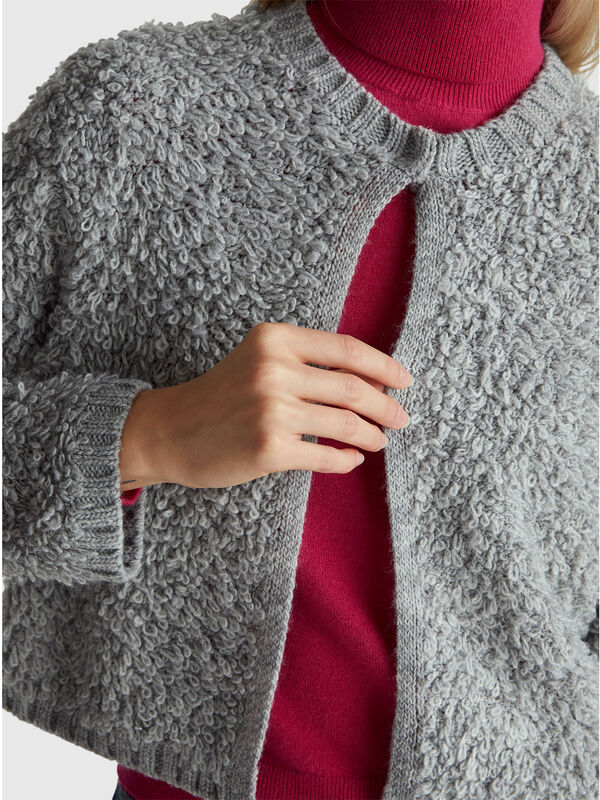 Σακάκι από πλεκτό ύφασμα Γυναικεία