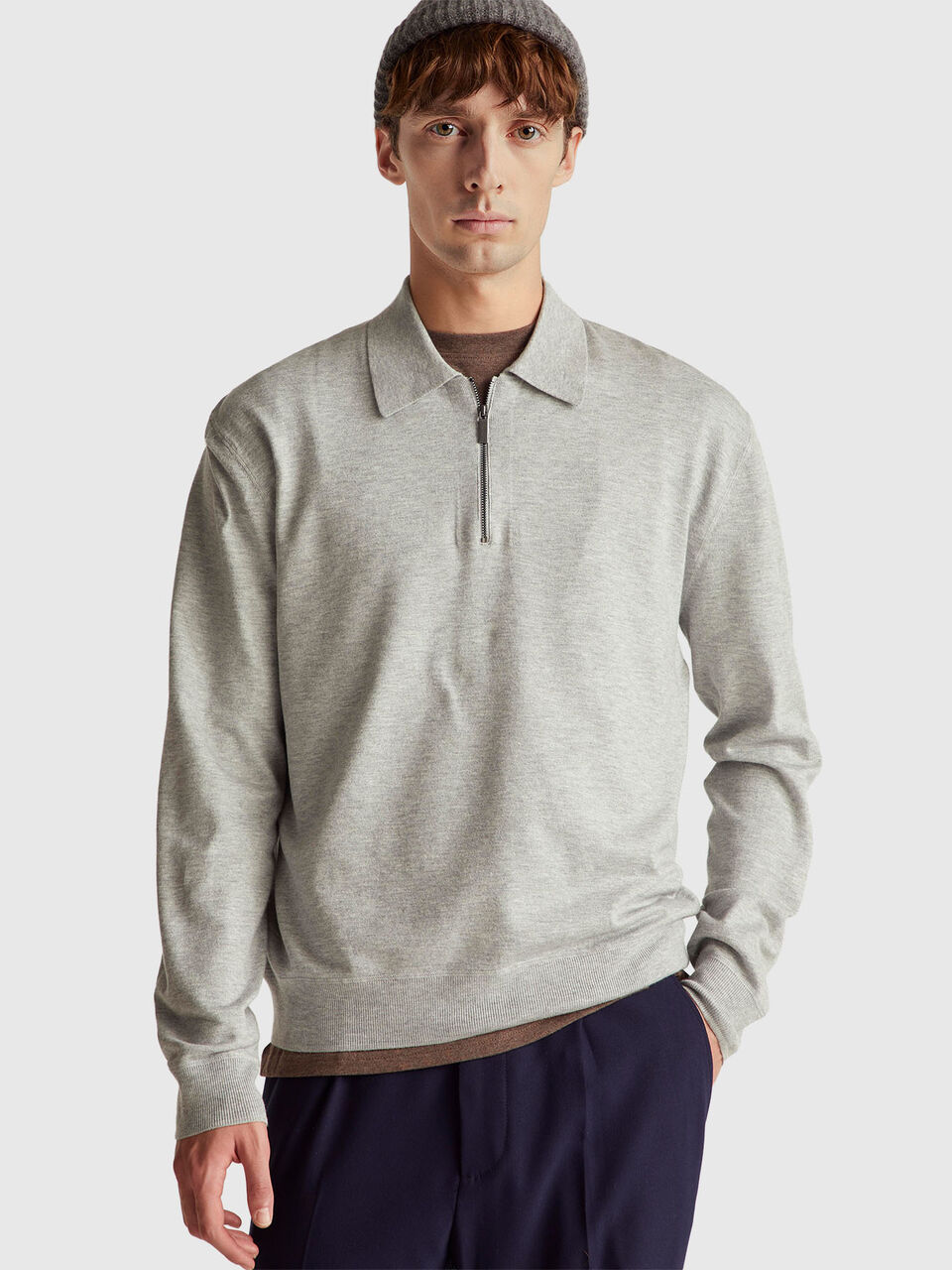 L/S POLO SHIRT Men image number null