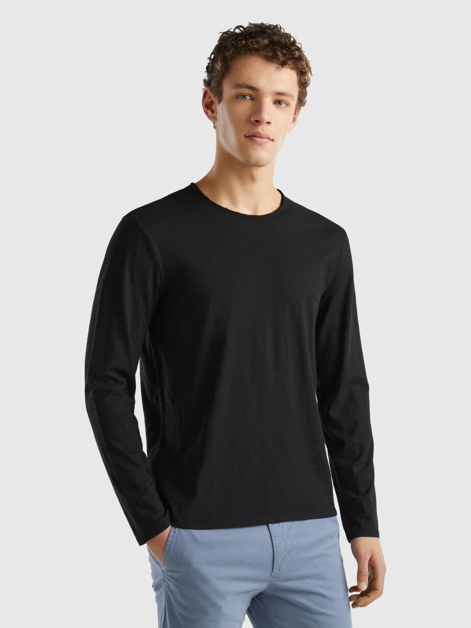 Men s Long Sleeve T shirts New Collection 2024 Benetton
