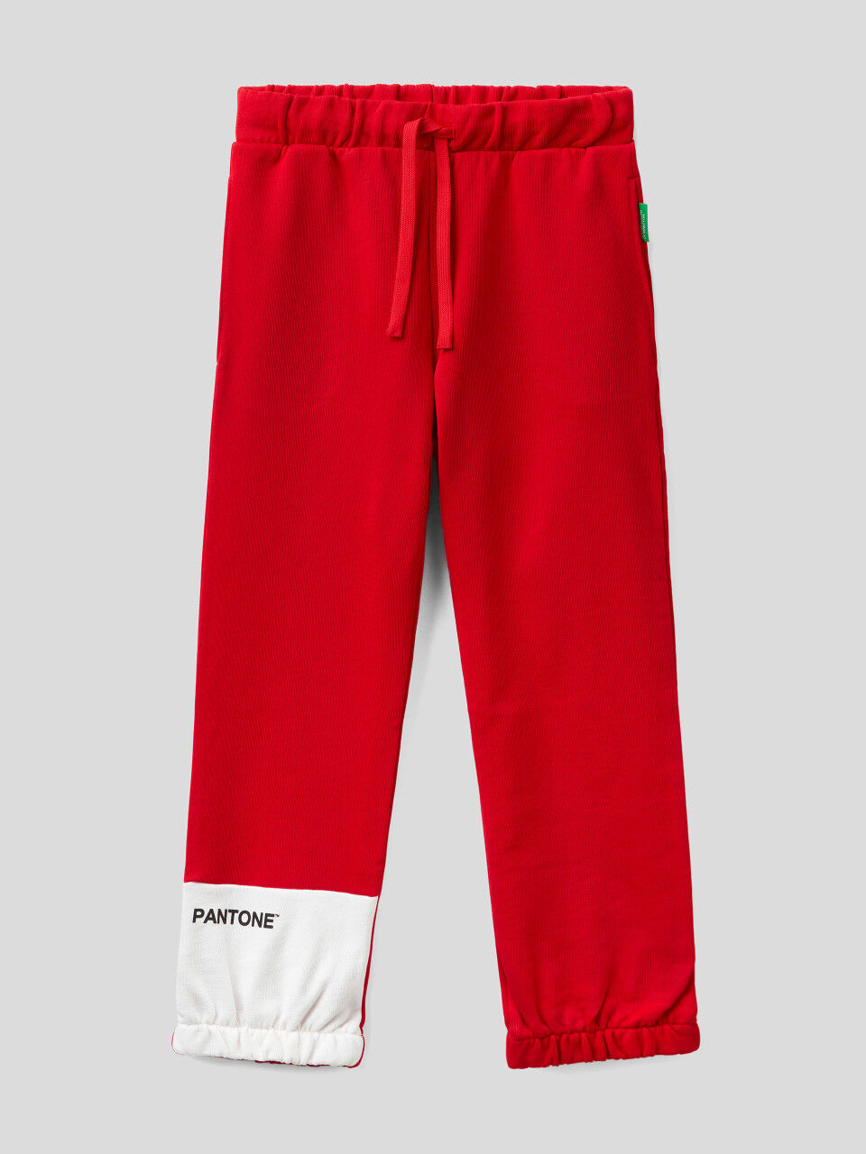 Παντελόνι φούτερ κόκκινο BenettonxPantone™