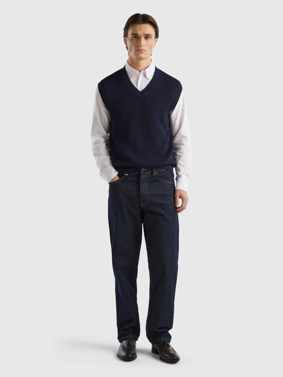Men's v neck discount short sleeve vest